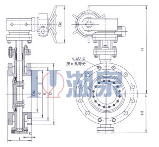 電動硬密封蝶閥