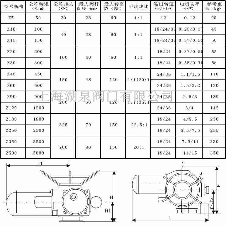 電動執(zhí)行器dzw45