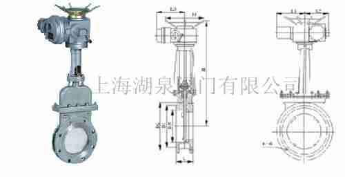 電動刀閘閥